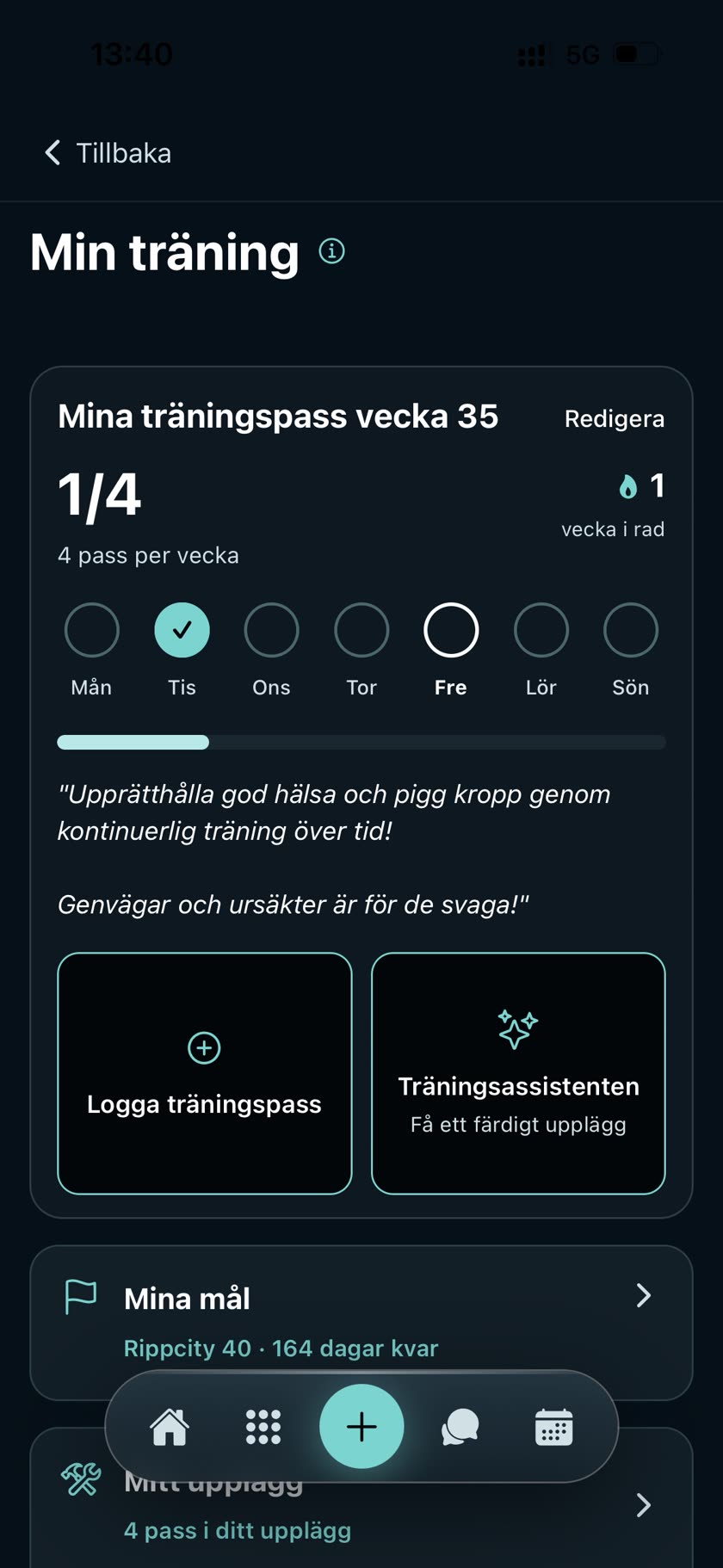 Träning
